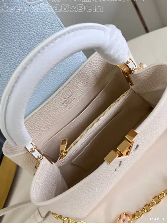 VUITTON BB-27*18*9CM CAPUCINES LOUIS 0627